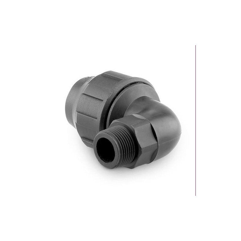 ENLACE MIXTO ROSCA MACHO PP PARA PE 25MM-3/4'