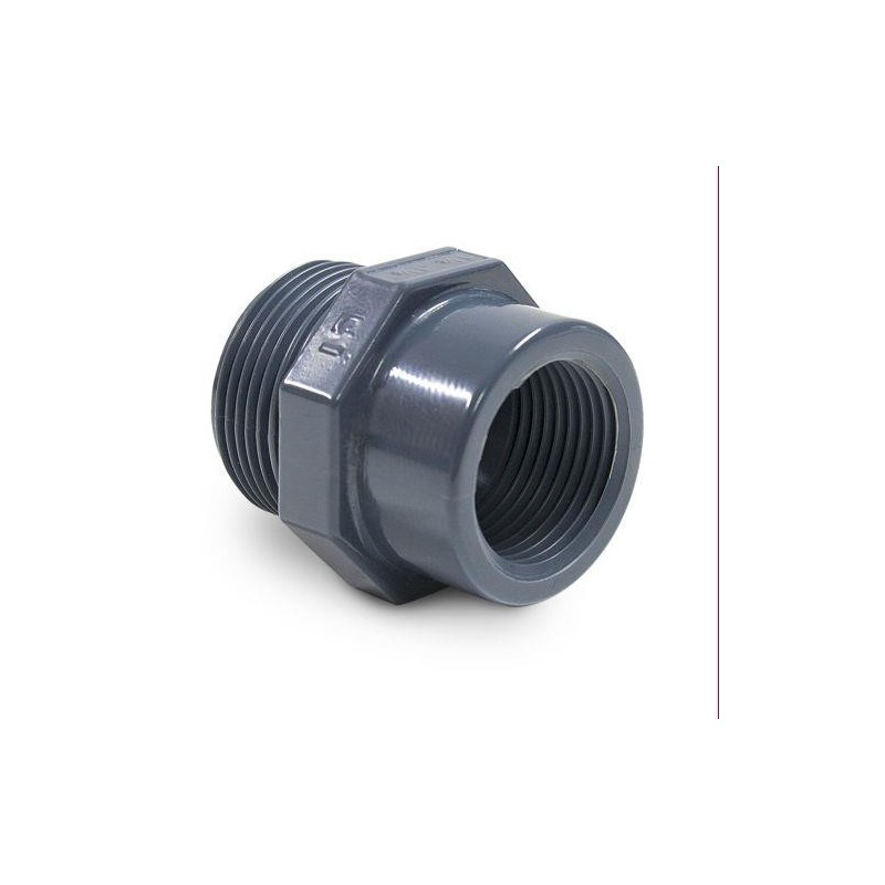 REDUCCION ROSCADA PVC M3/4'-H1/2' 9002472