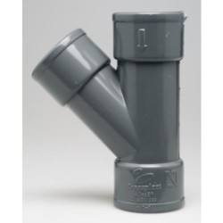 ENLACE DERIVACION 45  HEMBRA PVC EVACUACION 40MM