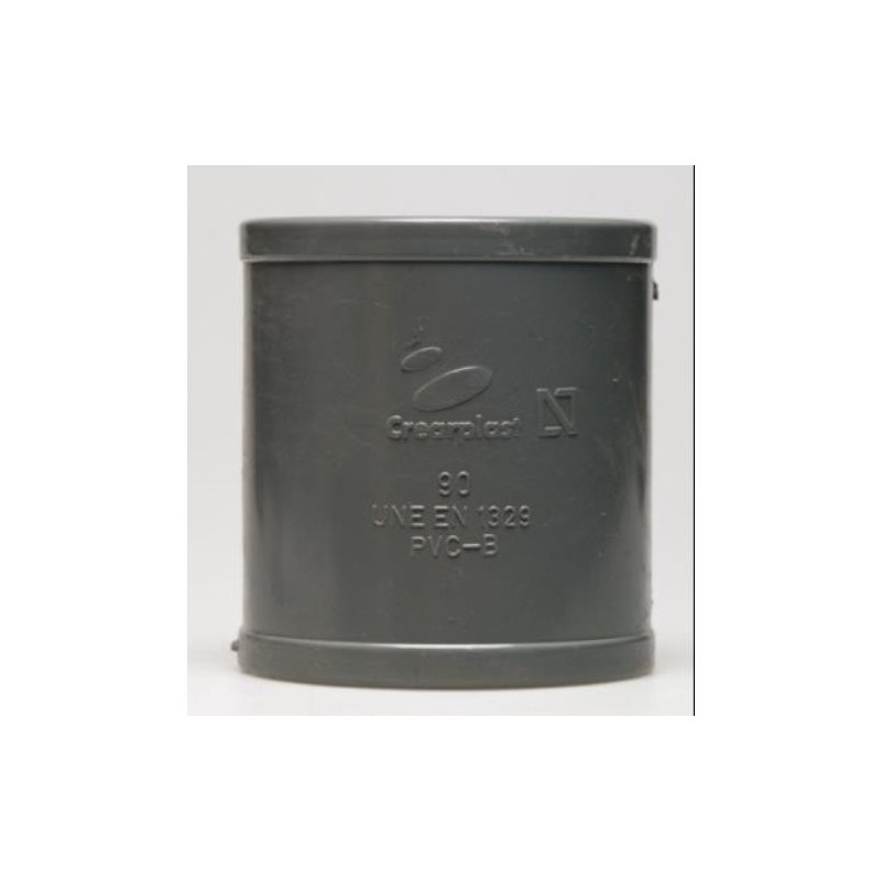 ENLACE RECTO PVC EVACUACION 40 MM