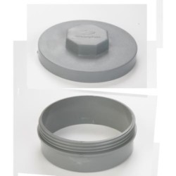 TAPON REGISTRO PVC EVACUACION 40 MM