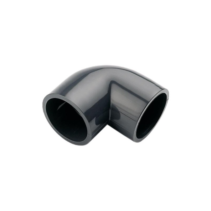 ENLACE CODO 90  HEMBRA PVC PRESION 32 MM