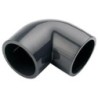 ENLACE CODO 90  HEMBRA PVC PRESION 32 MM
