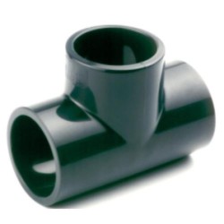 ENLACE T IGUAL HEMBRA PVC PRESION 32 MM