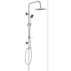 SET DUCHA SIN GRIFO INOX CON ROCIADOR SD31003