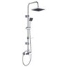 SET DUCHA C/GRIFO INOX C/ROCIADOR TINEO SD31014