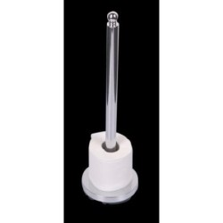 PORTAROLLO RESERVA SUELO METAL INOX 61623