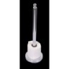 PORTAROLLO RESERVA SUELO METAL INOX 61623
