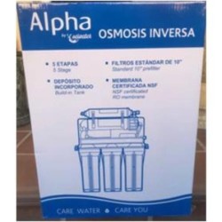 EQUIPO OSMOSIS INVERSA 5 ETAPAS CON BOMBA