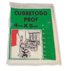 PLASTICO CUBRETODO  PINTAR PROFESIONAL 4X5M 401001