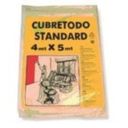 PLASTICO CUBRETODO PINTAR ESTANDAR 4X5 M 401000