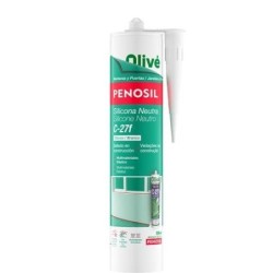 SILICONA NEUTRA PENOSIL C-27F BLANCO CARTUCHO
