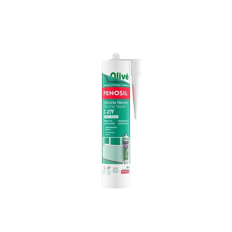 SILICONA NEUTRA PENOSIL C-27F BLANCO CARTUCHO