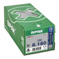 CENT. TORNILLO SPAX C/PL WIROX T30 6.0X160