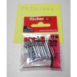 BOLSA PUNTA ACERO CABEZA PLANA 2.5X30 514924