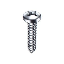 CENT.TORNILLO ROSCA CHAPA CABEZA ALOMADA 5X3/8 PH.