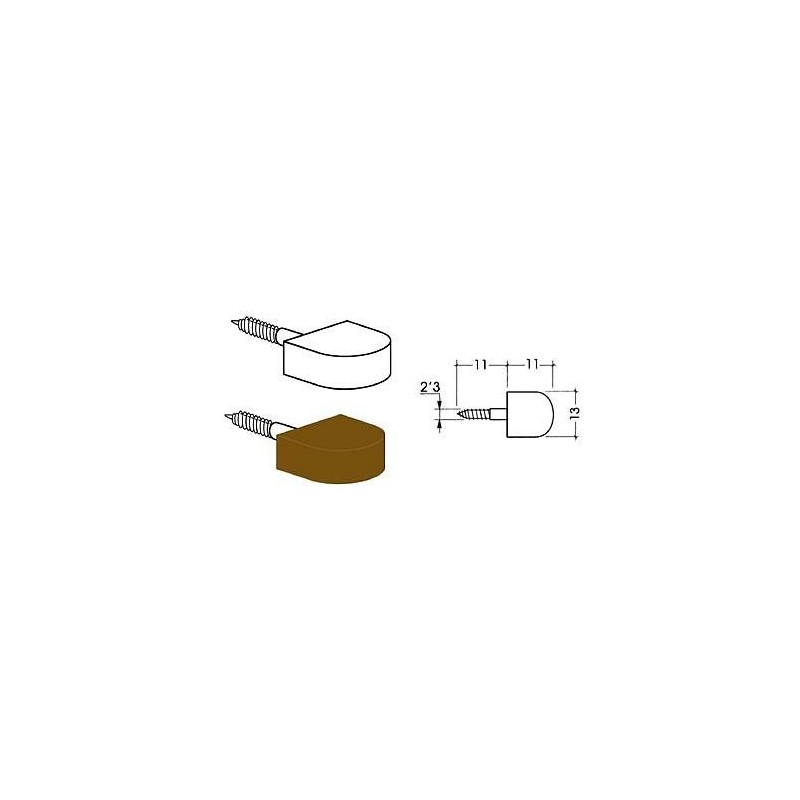SOPORTE ESTANTE 10 MARRON (CENT.)