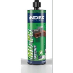 CARTUCHO RESINA SIN ESTIRENO 410 ML.