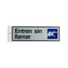 SILUETA ALUMINIO ENTREN SIN LLAMAR 011