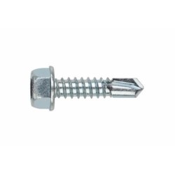 TORNILLO C/ARANDELA ESTAMPADA C/EXA. 6.3X38 ZN.