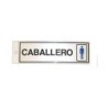 SILUETA ALUMINIO CABALLERO 028