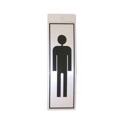 SILUETA ALUMINIO FIGURA CABALLERO 029
