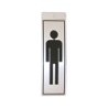 SILUETA ALUMINIO FIGURA CABALLERO 029