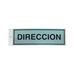 PICTOGRAMA LATONADO 180X60 DIRECCION