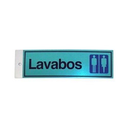 PICTOGRAMA LATONADO 180X60 LAVABOS
