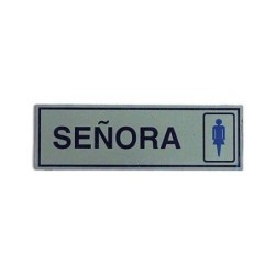 PICTOGRAMA LATONADO 180X60 SEÑORITA