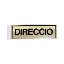 PICTOGRAMA LATONADO 180X60 DIRECCION