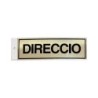 PICTOGRAMA LATONADO 180X60 DIRECCION