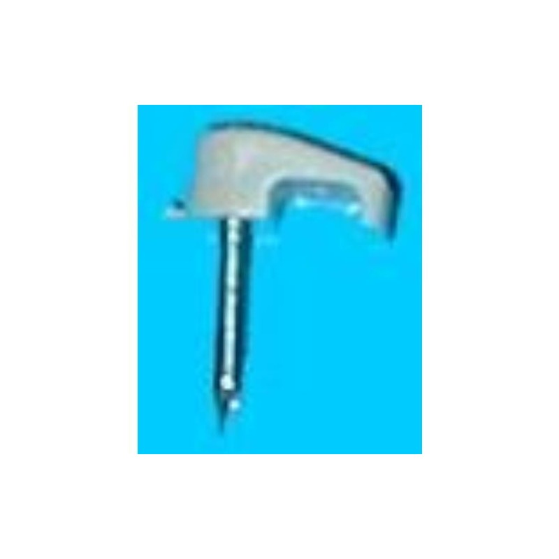 GRAPA PLASTICO 3,9X2,2 BLANCO COINFER BLISTER