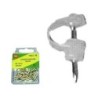GRAPA PLASTICO 6,8 MM. TRANSPARENTE BLISTER