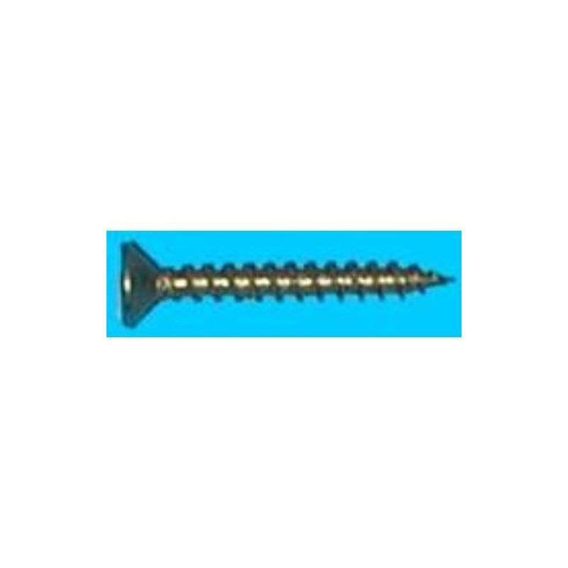 TORNILLO AGLOMERADO C/PL. PZ. 4X30 BICRO. BLISTER
