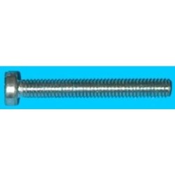 TORNILLO CABEZA CILINDRICA METRICA 4X40 ZN BL.