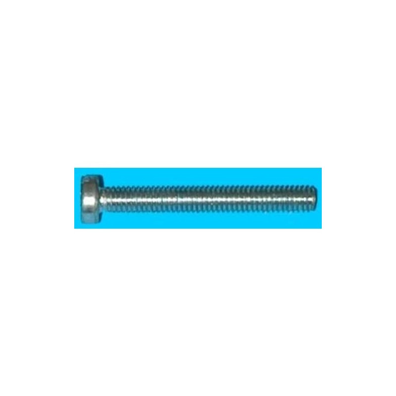 TORNILLO CABEZA CILINDRICA METRICA 4X40 ZN BL.