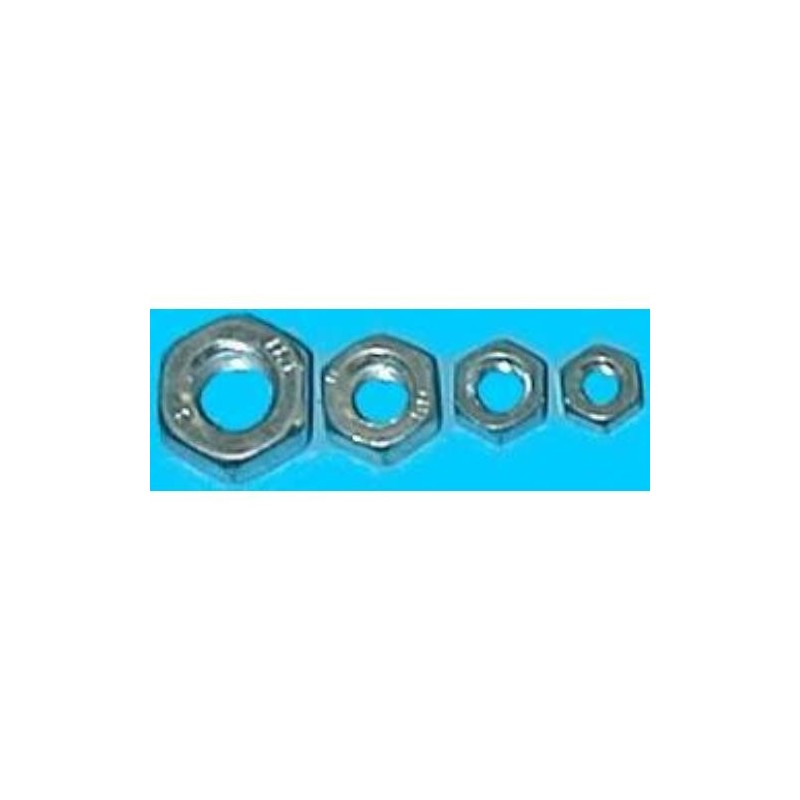 TUERCA EXAGONAL METRICA 4 CINCADO COINFER BLISTER