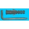 TACO 4 NYLON+ALCAYATA 16X35 ZN. BLISTER