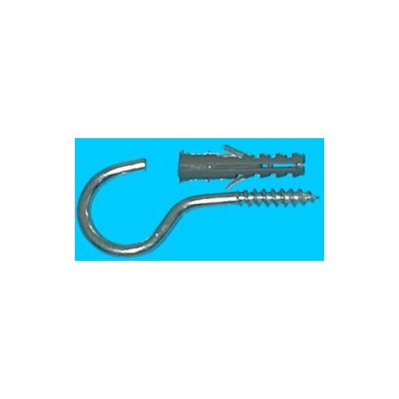 TACO 8 NYLON+ HEMBRILLA ABIERTA 21X90 ZN BLISTER