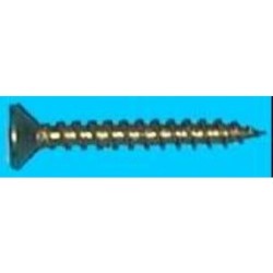 TORNILLO AGLOMERADO C/PL. 4X40 BICROMATADO CAJA