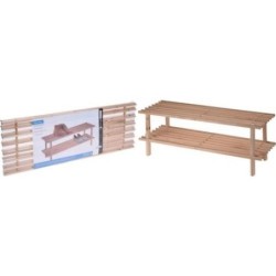 ESTANTERIA 2 ESTANTES PARA ZAPATOS MADERA784060020
