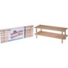 ESTANTERIA 2 ESTANTES PARA ZAPATOS MADERA784060020
