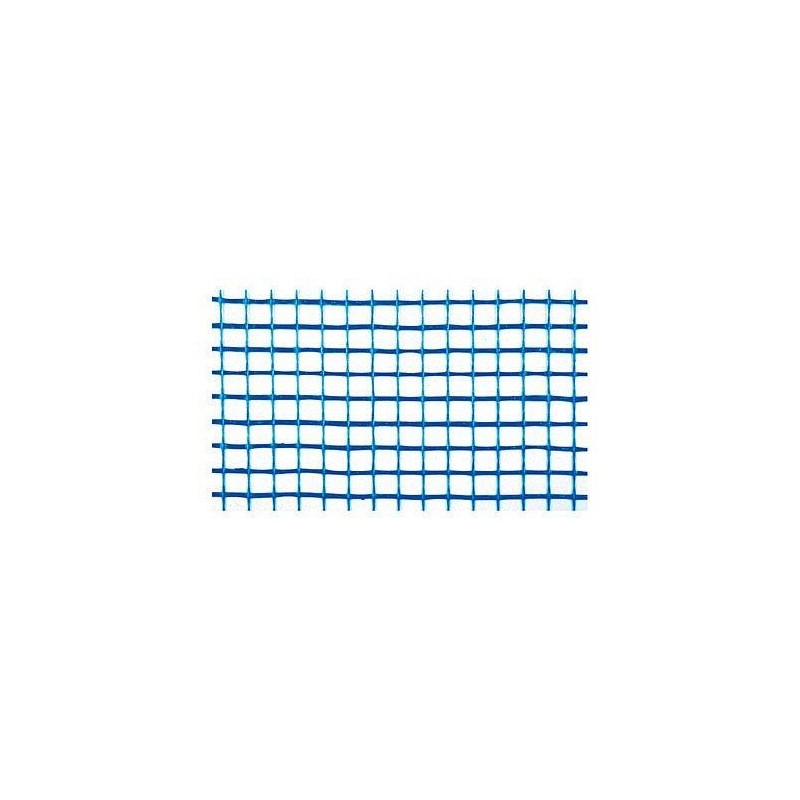 MALLA DE REVOCO MORTERO 1x50M.AZUL 10X10MM.2018965