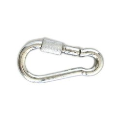 MOSQUETON BOMBERO CON SEGURO 12X140 MBS112