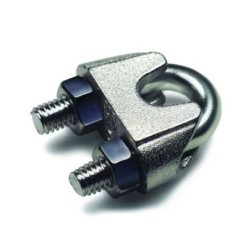 SUJETACABLES DIN 741 GALVANIZADO M 5 4 UDS