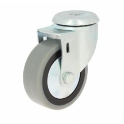 RUEDA CON SOPORTE ARO GOMA 60 75231
