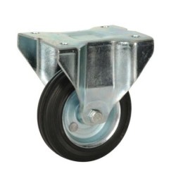 RUEDA FIJA GOMA RODILLOS 80 MM. M820 75501