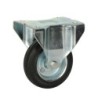 RUEDA FIJA GOMA RODILLOS 100 MM. M820 75502