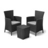 SET IOWA BALCONY GRAFITO 223929